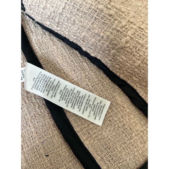 CHICO'S Lace-Embellished Jacket Delicate black lace overlay blazer SZ 0 (SM) - Picture 7 of 7